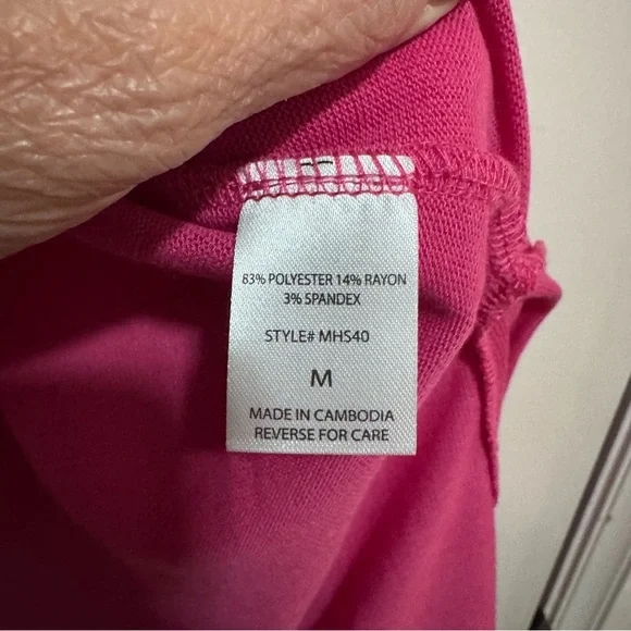 Andrée Fuchsia Open Front Cardigan NWT - Picture 4 of 8